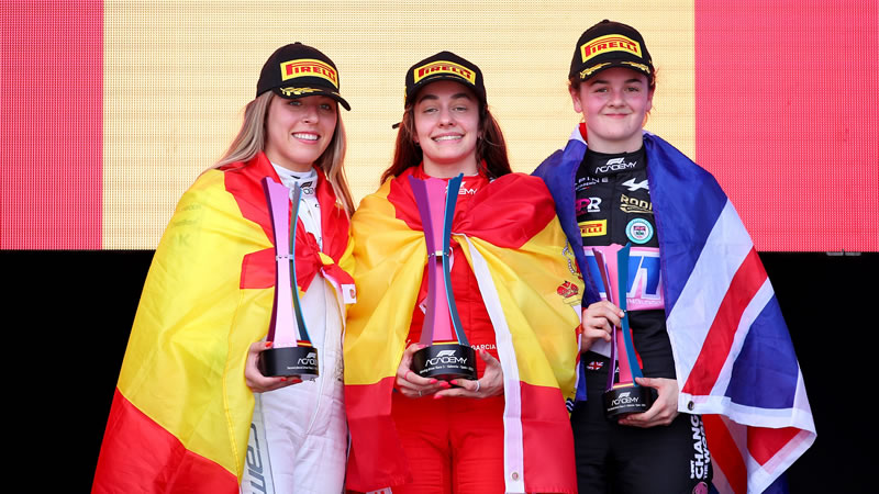 Las chicas de la F1 Academy compiten este fin de semana en el Circuit de Barcelona-Catalunya
