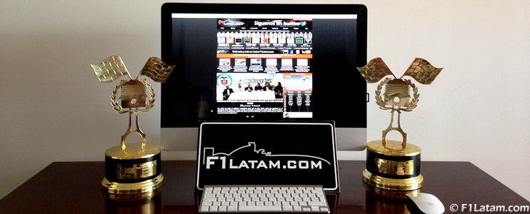 Doble galardón para F1Latam.com en el 2do Premio Esso Mobil al Periodismo de Motor en Colombia 