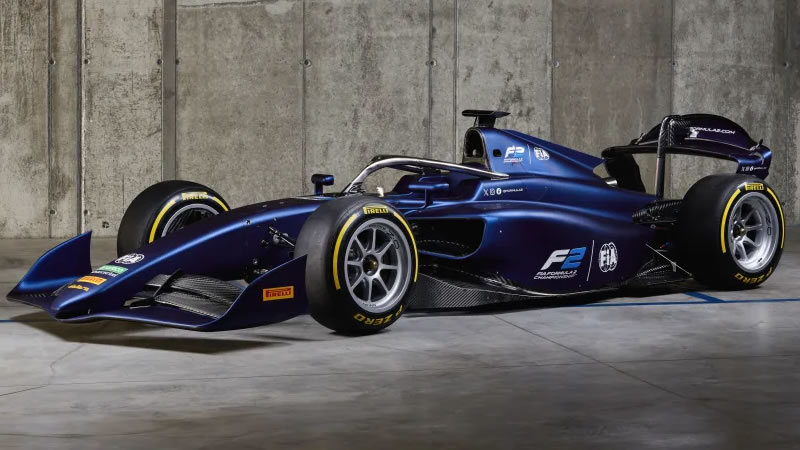 Se presenta la nueva generación de autos de la FIA Fórmula 2