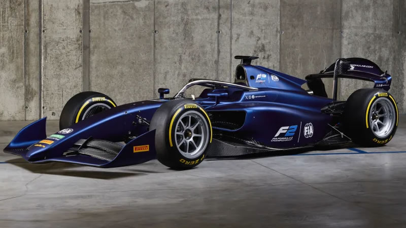 Se presenta la nueva generación de autos de la FIA Fórmula 2 