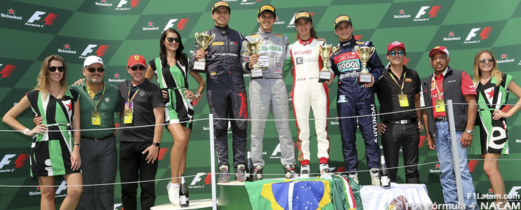 Fraga y De la Vara se llevan el triunfo en el GP de México de la FIA F4 NACAM 