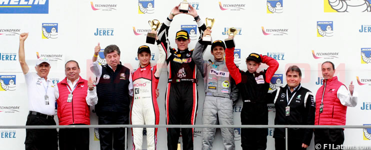 De La Vara se llevó el triunfo en la segunda carrera de la FIA F4 NACAM 