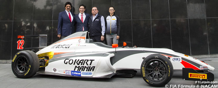 FIA Fórmula 4 NACAM acompañará nuevamente al GP de México de Fórmula 1 en 2018 