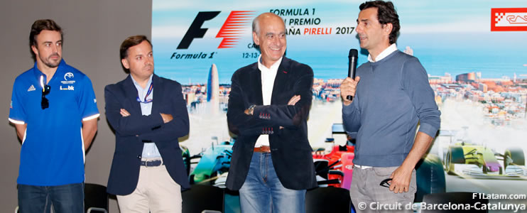 Fernando Alonso y el Circuit de Barcelona-Catalunya acercan la Fórmula 1 a los aficionados 
