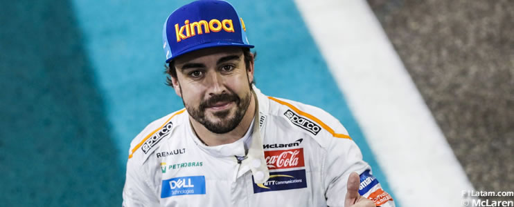 El piloto español Fernando Alonso se despide del Campeonato Mundial de Fórmula 1