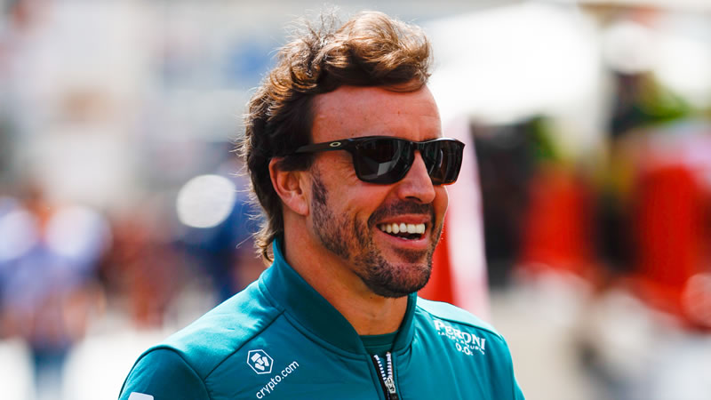 Alonso se alista para competir en casa con la motivación en lo más alto 