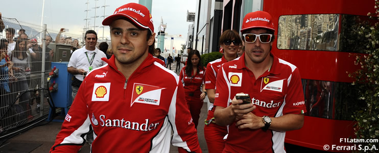 Alonso y Massa preparados para competir en el 