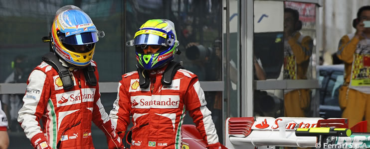 Alonso y Massa logran un buen resultado - Reporte Clasificación - GP de China - Ferrari 