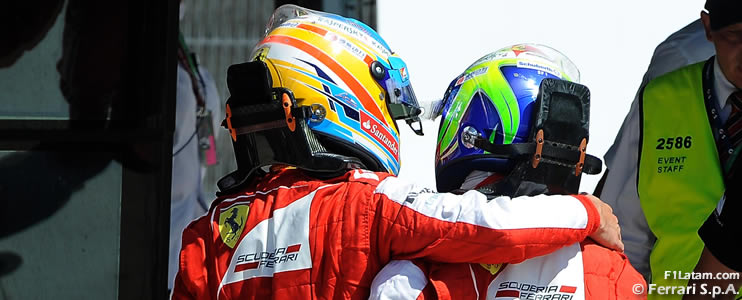 Gran recompensa para Alonso y Massa - Reporte Carrera - GP de Gran Bretaña - Ferrari
 