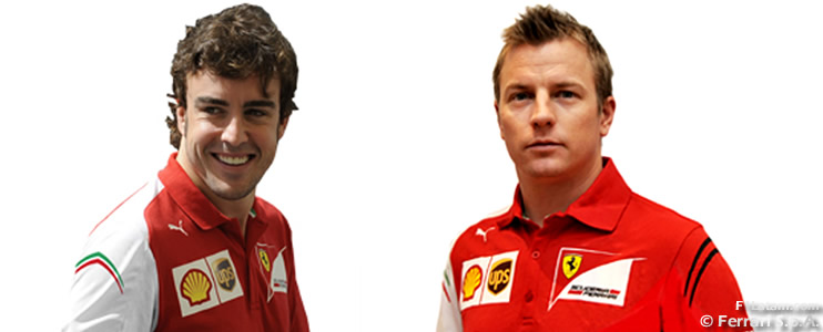 Alonso y Räikkönen hablan de los números que los identificarán desde ahora en la Fórmula 1 