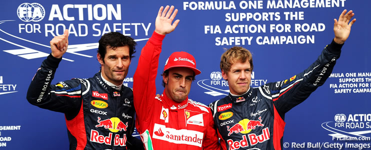 Pole Position de Fernando Alonso bajo la lluvia - Reporte Clasificación - GP de Alemania 