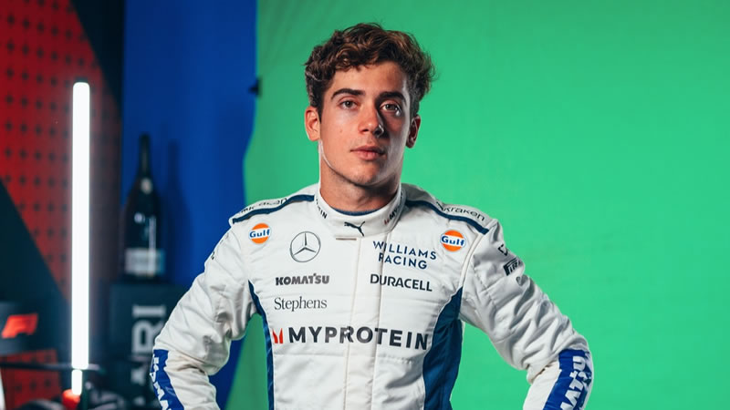 Colapinto habla de su próximo reto en Bakú y cuenta detalles de su debut en F1 en Monza 