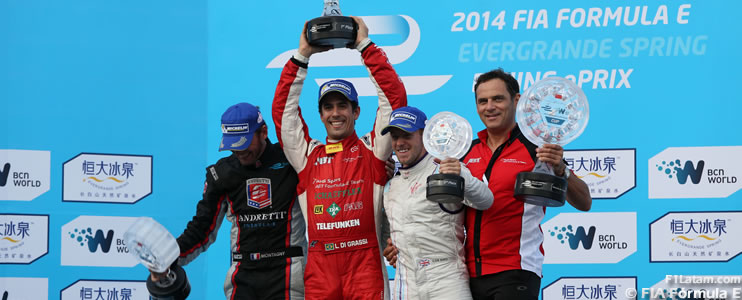 Victoria para Lucas di Grassi en histórico debut de la Fórmula E - Carrera - ePrix de China 
