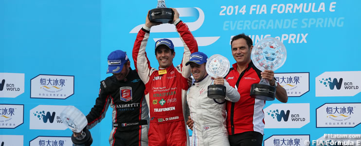 Victoria para Lucas di Grassi en histórico debut de la Fórmula E - Carrera - ePrix de China  