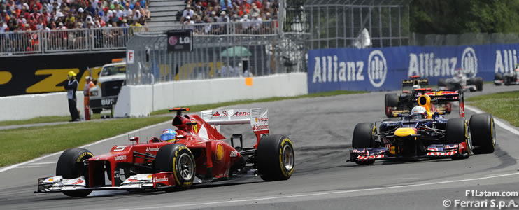 Alonso sufrió con la degradación de los neumáticos - Reporte Carrera - GP de Canadá - Ferrari
 