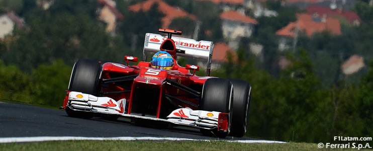Sesión complicada para Alonso y Massa - Reporte Clasificación - GP de Hungría - Ferrari 