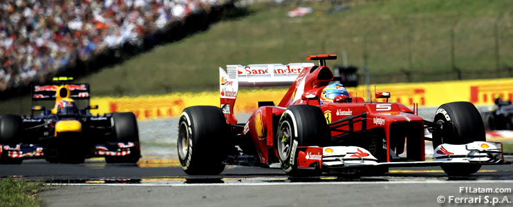 Alonso tuvo un feliz cumpleaños y un feliz resultado - Reporte Carrera - GP de Hungría - Ferrari 