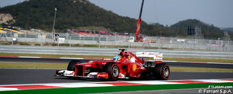 Optimismo de Alonso, Massa y Domenicali - Reporte Clasificación - GP de Corea - Ferrari 