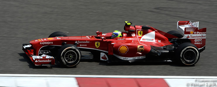 El brasilero Felipe Massa se queda con el mejor tiempo - Reporte Pruebas Libres 2 - GP de China 