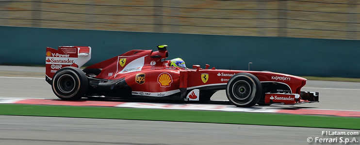 Massa y Alonso exhiben el gran potencial del F138 - Reporte Viernes - GP de China - Ferrari 