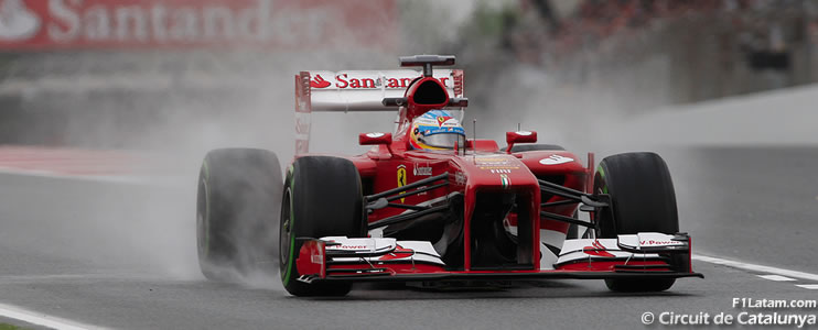 Fernando Alonso al comando de los tiempos - Reporte Pruebas Libres 1 - GP de España 