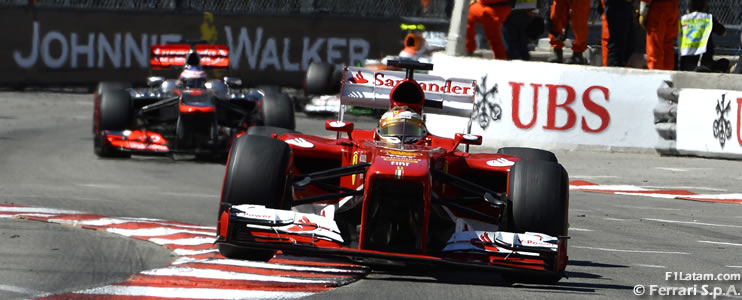 Jornada complicada para Alonso y Massa - Reporte Carrera - GP de Mónaco  - Ferrari 