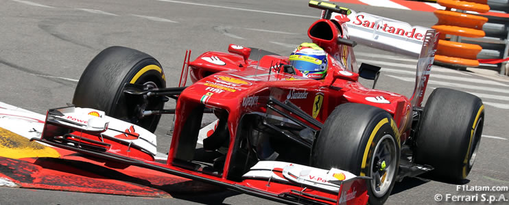 Ferrari confirma que rotura en la suspensión generó accidente de Massa en Mónaco
 