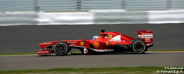 Ritmo sólido y constante de Alonso y Massa - Reporte Viernes - GP de Alemania - Ferrari
 