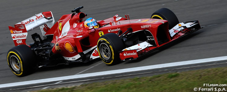 Observa el listado de las vueltas rápidas del Gran Premio de Alemania 