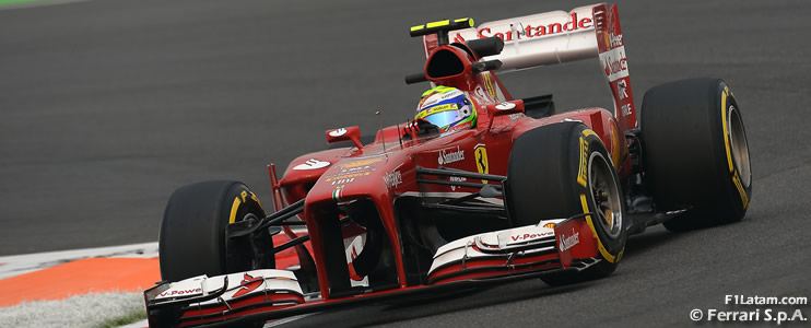 Massa cuarto y Alonso fuera de los puntos - Reporte Carrera - GP de India - Ferrari 