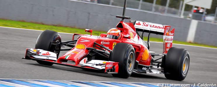 Kimi Räikkönen finaliza los tests y Fernando Alonso se alista en Ferrari
 