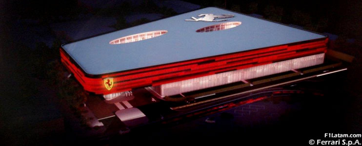 El nuevo hogar de la Scuderia Ferrari empieza a tomar forma 