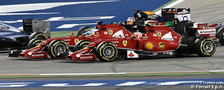 Alonso y Räikkönen decepcionados con el resultado en Sakhir - Reporte Carrera - GP de Bahrein - Ferrari
 