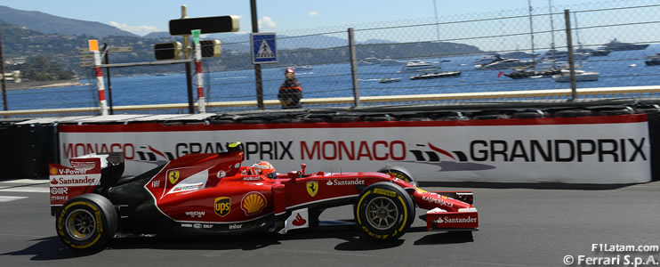 Tercera fila de partida para Alonso y Räikkönen - Reporte Clasificación - GP de Mónaco - Ferrari
 