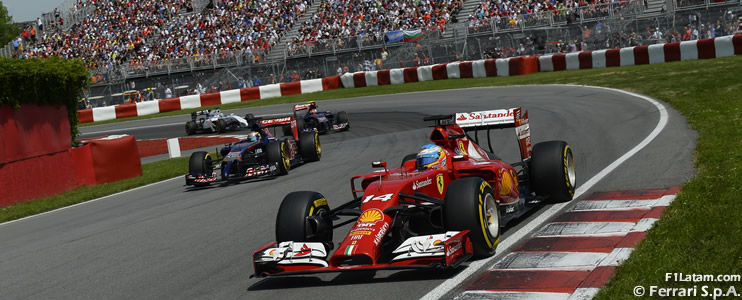 El F14 T sigue lejos de ser un auto competitivo - Reporte Carrera - GP de Canadá - Ferrari

