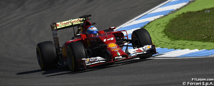 Jornada intensa para Räikkönen y Alonso - Reporte Viernes - GP de Alemania - Ferrari
 