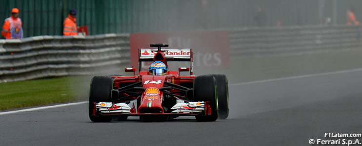 Alonso: "Mañana tenemos que elegir bien los neumáticos" - Reporte Clasificación - GP de Bélgica - Ferrari