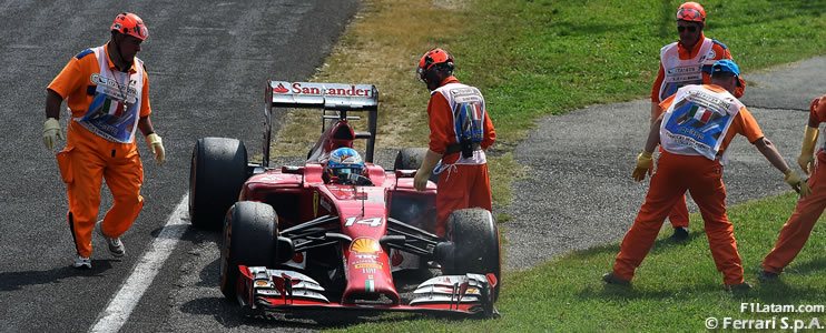 Una tarde deslucida para Alonso y Räikkönen en casa - Reporte Carrera - GP de Italia - Ferrari
