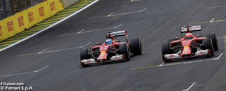 Sexto y séptimo lugar para Alonso y Räikkönen - Reporte Carrera - GP de Brasil - Ferrari