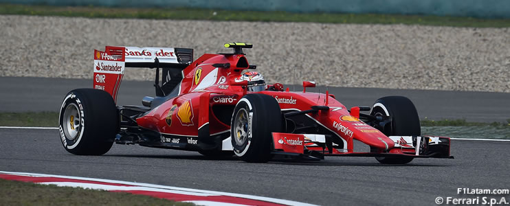 El SF15-T empieza con buen ritmo en Shanghai - Reporte Viernes - GP de China - Ferrari 