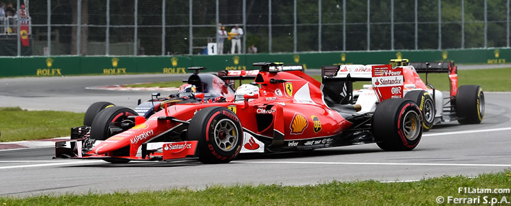 Cuarto y quinto lugar para Räikkönen y Vettel - Reporte Carrera - GP de Canadá - Ferrari
 