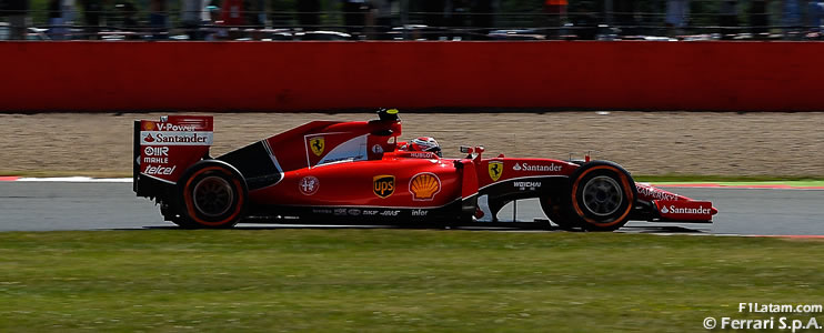 Räikkönen y Vettel separan a los Mercedes - Reporte Viernes - GP de Gran Bretaña - Ferrari