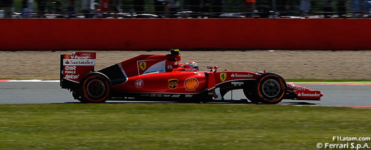 Räikkönen y Vettel separan a los Mercedes - Reporte Viernes - GP de Gran Bretaña - Ferrari 
