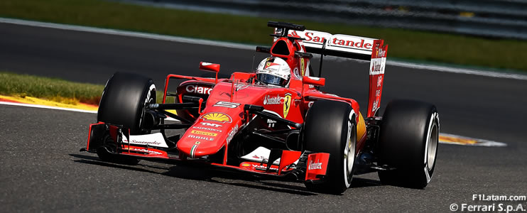 Vettel: "Necesitamos poner los pies sobre la tierra" - Reporte Viernes - GP de Bélgica - Ferrari
