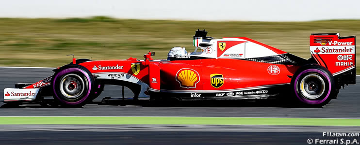 Sebastian Vettel fue el más rápido en el cierre de la pretemporada - Tests en Barcelona - Día 8
 