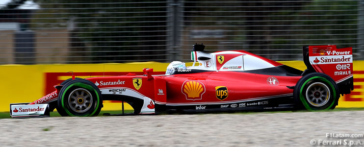 Sebastian Vettel al comando bajo la lluvia - Reporte Pruebas Libres 3 - GP de China