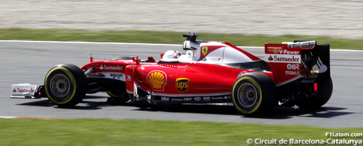 Vettel y Räikkönen dejan a Ferrari al comando - Reporte Pruebas Libres 1 - GP de España