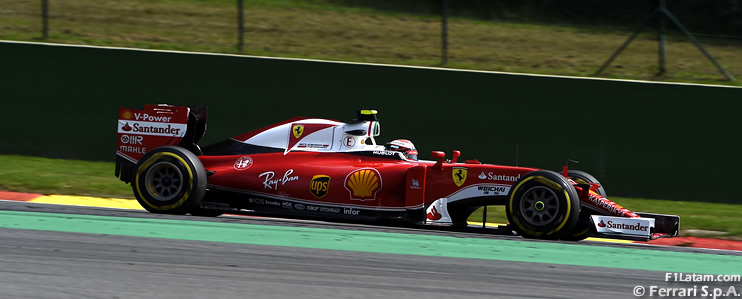 Kimi Räikkönen fue el más rápido en el último entrenamiento - Reporte Pruebas Libres 3 - GP de Bélgica 