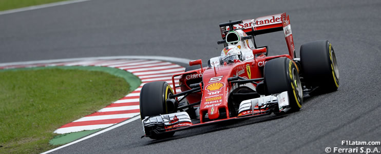 Grilla de partida del Gran Premio de Japón tras penalizaciones a Vettel y Wehrlein
 