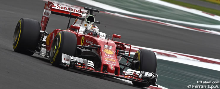 Sebastian Vettel sorprende a los Mercedes - Reporte Pruebas Libres 2 - GP de México 